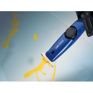 Coltello universale LUX Classic che rimuove la pittura. Taglierino per moquette con lama trapezoidale.