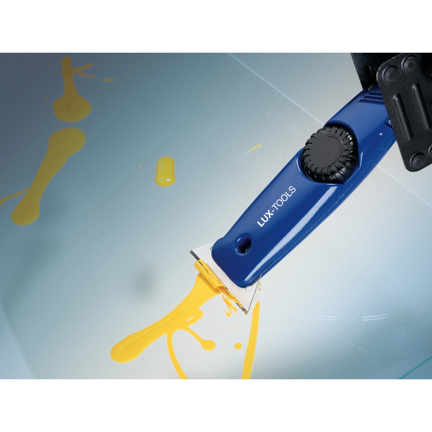 Coltello universale LUX Classic che rimuove la pittura. Taglierino per moquette con lama trapezoidale.