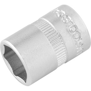 Bussola LUX Comfort, esagonale, 12 mm, in acciaio al cromo vanadio per cricchetto.