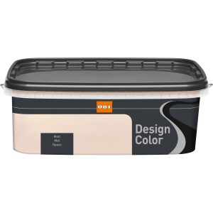 OBI Design Color Milkshake, pittura per interni opaca color crema in secchio da 2,5L.