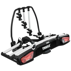 Portabici Thule per gancio di traino, dettagli nella descrizione del prodotto.