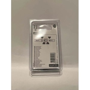 Raccordo riduzione ABAC 1/8" maschio e 1/4" femmina per aria compressa