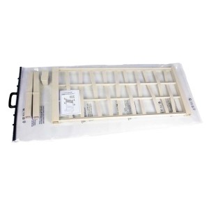 Kit fioriera da esterno t.b.t. in legno, imballato.