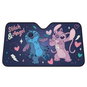 t.b.t. Parasole auto con motivo Stitch e Angel per interni.