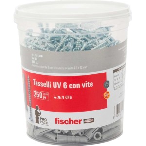 Barattolo tasselli universali UV Ø 6 mm 250 pz