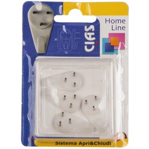 Ganci per quadri t.b.t. per un facile montaggio a parete, disponibili nello shop online OBI.