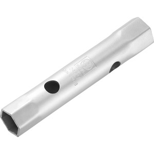 Chiave a tubo LUX Comfort, 24 mm x 27 mm, acciaio cromato, per viti e dadi.