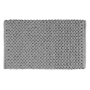 Tappeto da bagno antiscivolo Arson 50x80 cm grigio