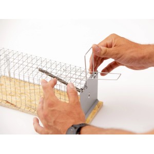 Trappola a gabbia non mortale 12x12x29 cm