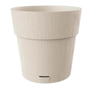 Vaso per piante plastica riciclata Bianco Gesso Ø 30 cm