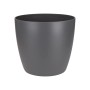 Vaso per fiori rotondo Elho Brussels antracite (Ø 30 cm) per interni.