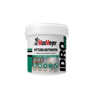 Secchio di pittura antimuffa bianca MaxMeyer Idro Safe per interni.