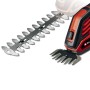 Cesoie per erba e arbusti a batteria Einhell GE-CG 18/100 Li T-Solo Power X-Change con lama per arbusti ed erba.
