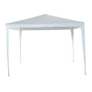 Gazebo in acciaio Garden Friend Facile 300x400x250 cm bianco