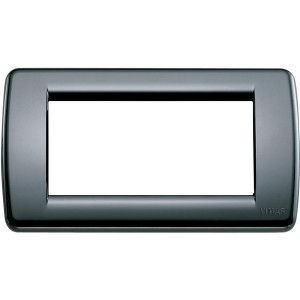 t.b.t. Placca per interruttori e prese, grigio scuro.