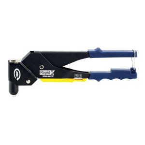 Pinza per rivetti Rapid RP40 Multi con manico blu per appassionati del fai da te e professionisti.