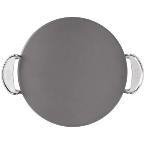 Weber Crafted pietra per pizza smaltata, 41x40 cm, per grill. Utensile per pizza perfetta.