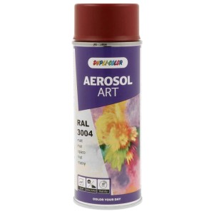 Vernice spray Aerosol Art RAL 3004 rosso porpora opaco 400 ml