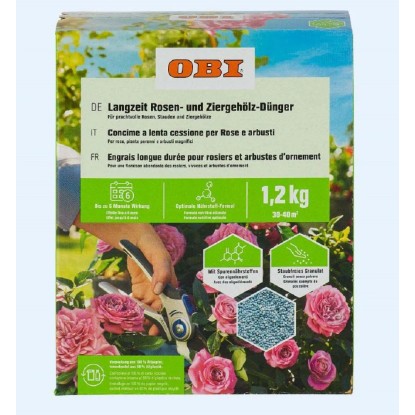 Concime a lenta cessione per rose e arbusti 1,2 kg