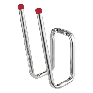 Porta stivali zincato da parete per un paio di stivali.