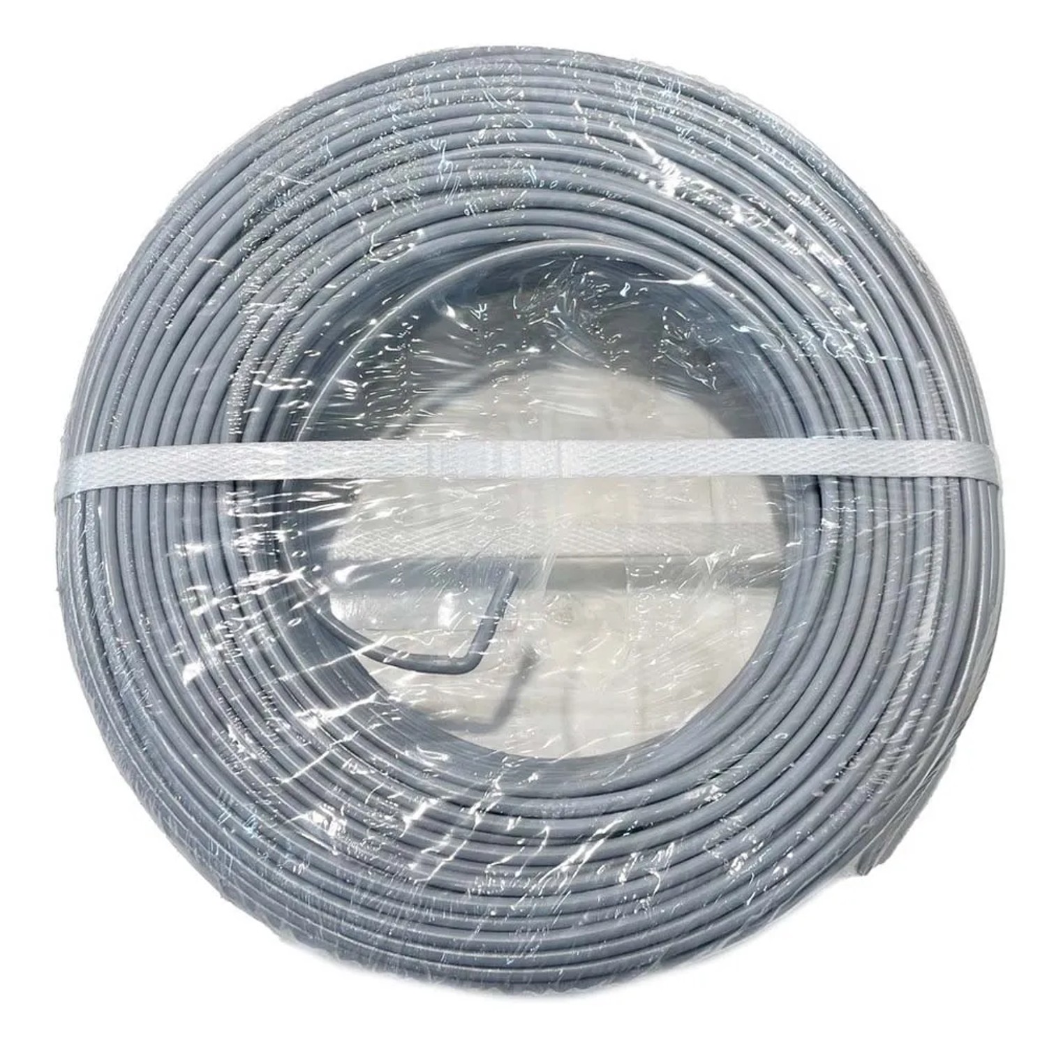 Oxford Lock Mate Cavo Prolunga A Cerchio 1,8 M X 10 Mm, Rivestito In Plastica, Autoavvolgente, Colore Grigio, Per Aumentare Sicurezza Lucchetto