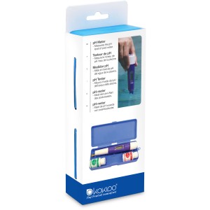 t.b.t. Kit test acqua per misurare il pH della piscina, include tester e accessori.