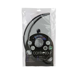 t.b.t. protezione volante auto, argento.