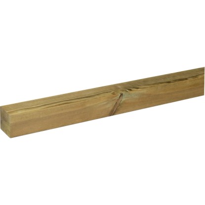 Palo quadro in legno Ø 7 x H 200 cm