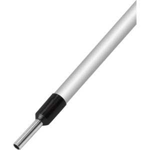 Terminali a bussola isolati, Ø 1,5 mm, 100 pezzi, per connessioni cavi sicure.