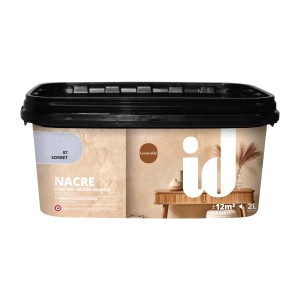 Secchio di pittura effetto Nacre 'Sorbet' per decorazioni murali.