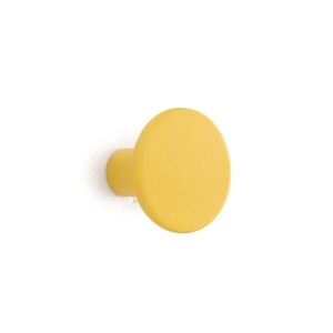 Appendiabiti giallo t.b.t. per guardaroba e montaggio a parete.