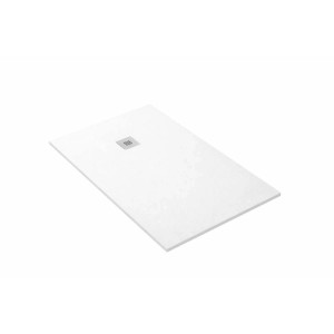 Piatto doccia Small Town in Marmoresina 70x90 cm bianco