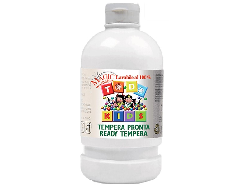 Tempera liquida pronta To-Do superlavabile 500 ml nero