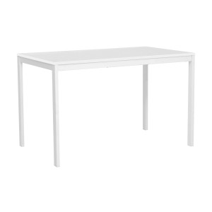 Tavolo allungabile da pranzo mainz 75Xx4x160 cm bianco