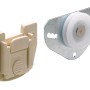 Kit montaggio Hettich SlideLine 12 per porta scorrevole fino a 25kg, acciaio/plastica