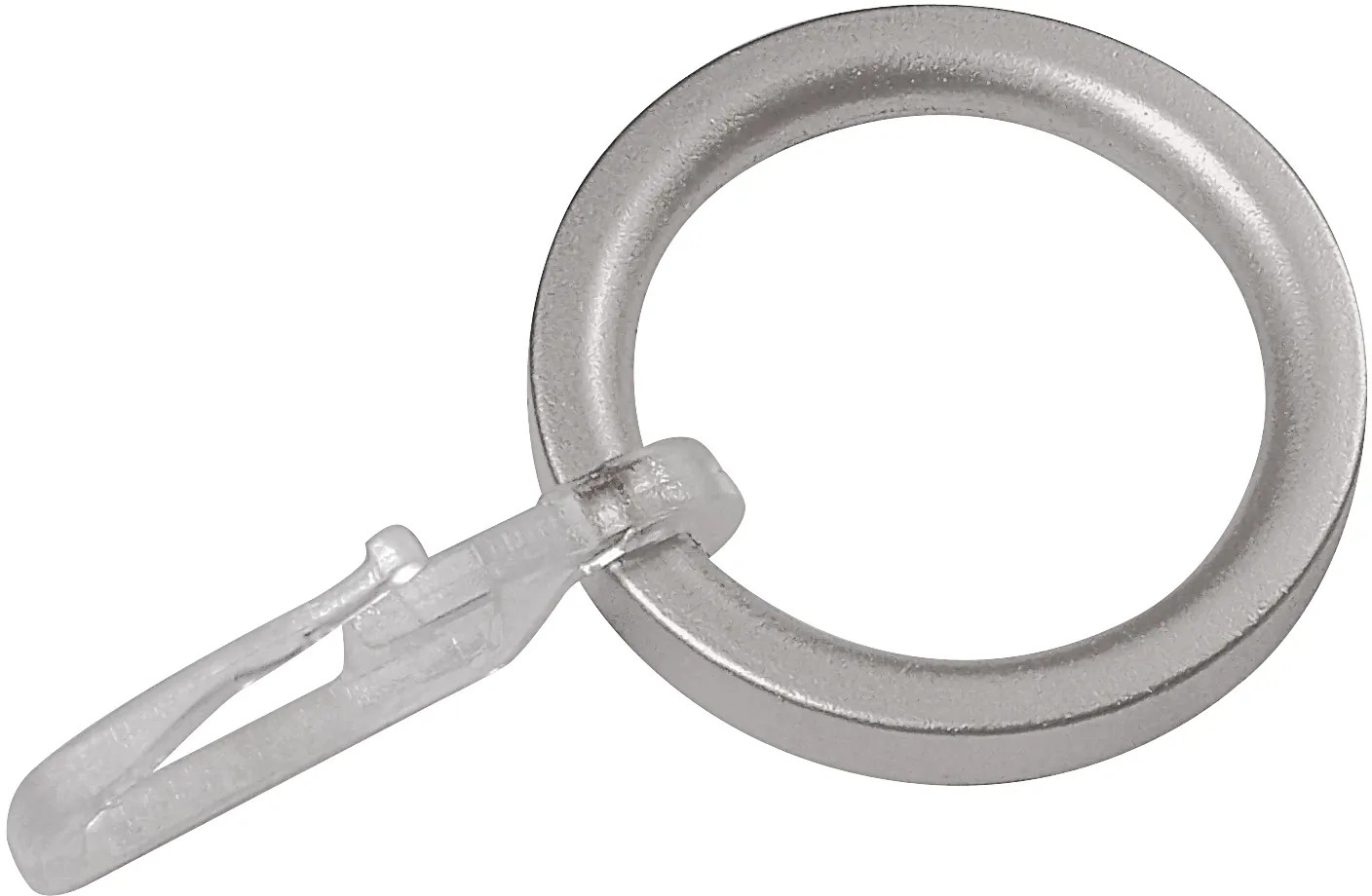 Anelli Per Tenda Doccia Kenney KN960/12 – Set Da 12 Pezzi, Finitura Cromata, Universali, Made In USA - 3