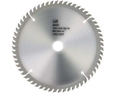 Lama Sega Circolare 180 Mm X 32 Mm, 60 Denti In Carburo Di Tungsteno - Per Legno - Foto 8