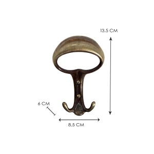 t.b.t. Organizer per armadio, metallo, marrone/oro.