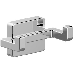 Appendiabiti a muro t.b.t. cromato, accessorio per bagno e sistemi di stoccaggio.