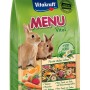 Vitakraft Cibo per conigli Menu Vital 1kg: Alimento completo con verdure, erbe e vitamine per conigli nani.