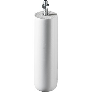 Gamba per mobile Hettich Hamburg, 150 mm, faggio bianco, con vite.