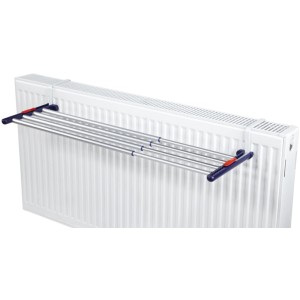 Stendino da termosifone Leifheit Quartett 42 Extendable Al, stendibiancheria estensibile.