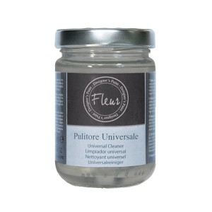 Pulitore universale Fleur in barattolo di vetro per colori fai-da-te.