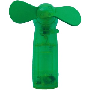 Ventilatore portatile verde CMI, a batteria e ideale per viaggiare.