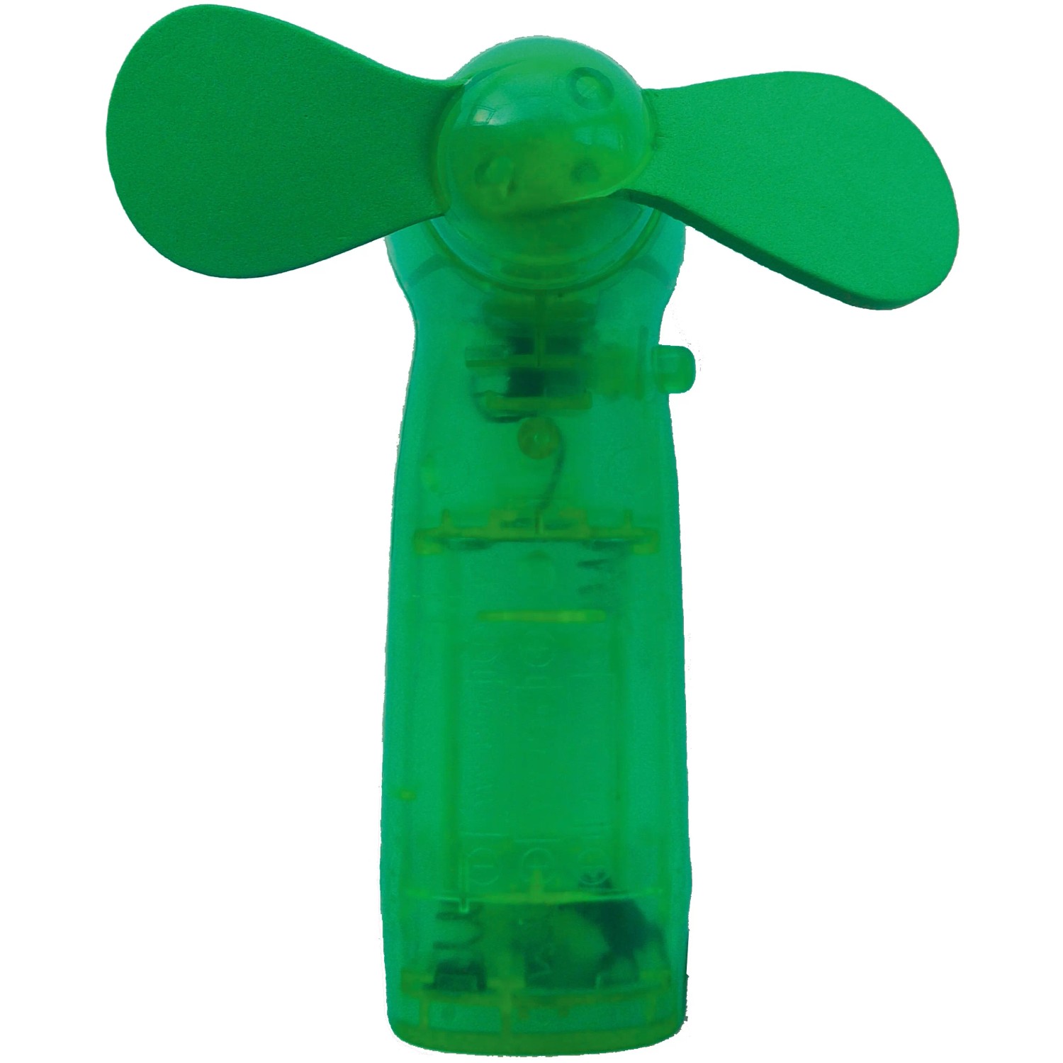 Ventilatore portatile verde CMI, a batteria e ideale per viaggiare.