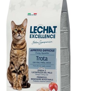Cibo umido per gatti Lechat Excellence Appetito difficile trota 1,5 kg