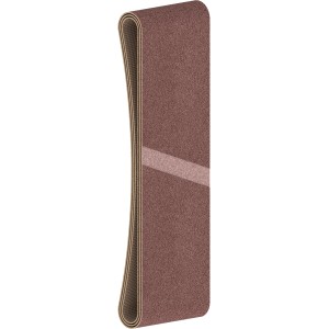 Nastro abrasivo Bosch Pro, 75x533mm, grana 40, confezione da 3 per levigatrici a nastro.