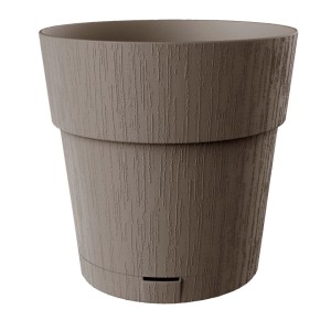 Vaso per piante plastica riciclata Tortora Ø 30 cm