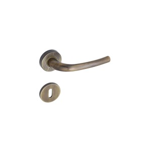 Set maniglia per porta t.b.t. in bronzo per interni.