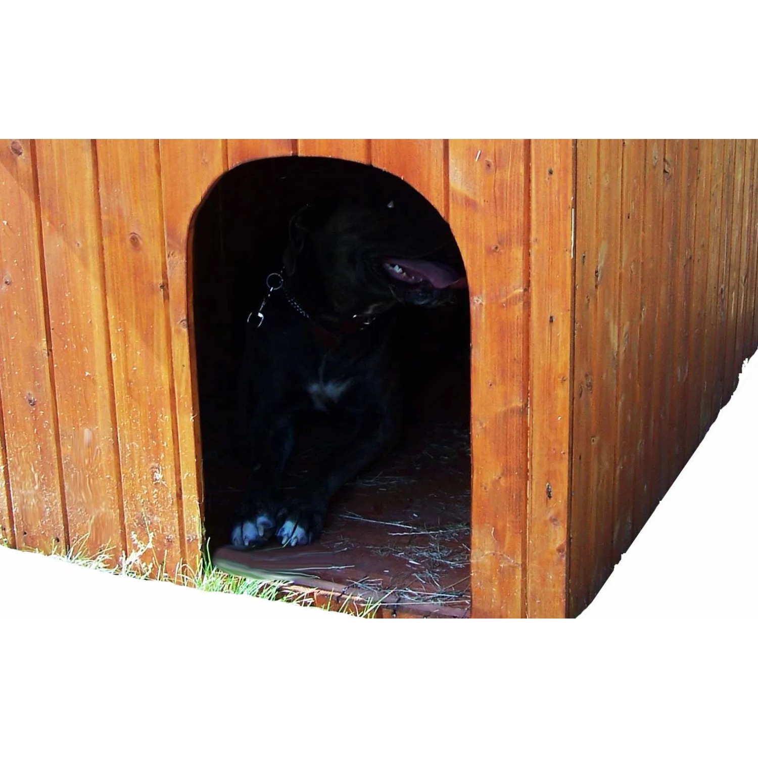 Cuccia per cani in legno tg grande 80x115 cm_3